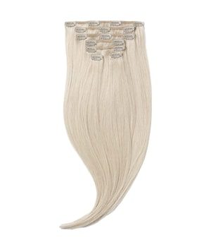 Rapunzel of Sweden Classic Clip-ins Straight / Medium Volume / 7 pieces 10.7 Light Grey 50 cm Haarverlängerung 110 g