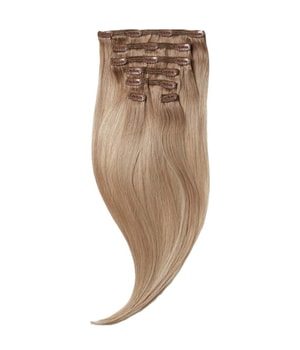 Rapunzel of Sweden Classic Clip-ins Straight / Medium Volume / 7 pieces Champagne Blonde Balayage B5.3/8.0 60 cm Haarverlängerung 120 g