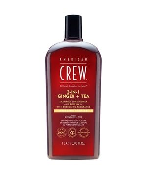 Crew Hair & Body Care - American Crew 3-in-1 Ginger & Tea Shampoo, Conditioner & Body Wash