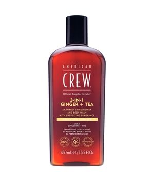 Crew Hair & Body Care - American Crew 3-in-1 Ginger & Tea Shampoo, Conditioner & Body Wash