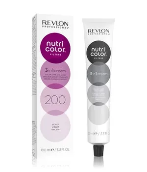 Revlon Professional Nutri Color 3 in 1 Cream Nr. 200 Haarkur & -maske 100 ml Schwarz