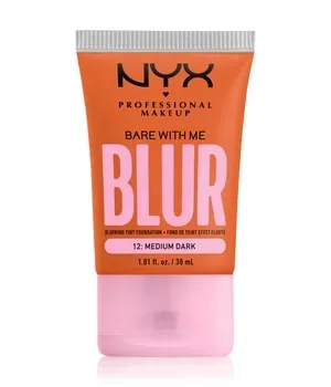 NYX-PROFESSIONAL-MAKEUP - Bare With Me Blur Tint Foundation, Bare With Me Lt Ivory, 30 ml,  Medium Dark