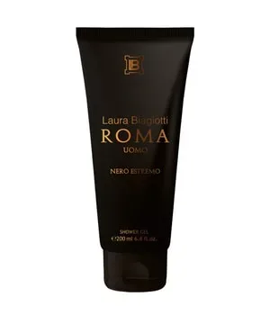 Laura Biagiotti Roma Uomo NERO ESTREMO Duschgel 200 ml Herren