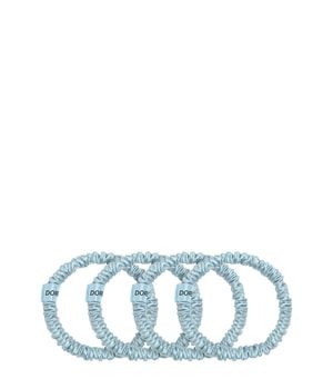 Dore & Rose Scrunchie 1 cm Set Light Blue Haargummi 4 Stk