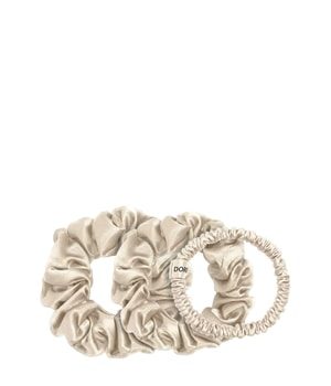 Dore & Rose Scrunchie 1 cm, 2 cm & 3 cm Set Champagne Haarstylingset 1 Stk
