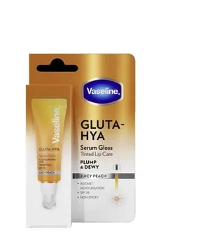 Vaseline Gluta-Hya Lip Serum Gloss Lippenbalsam 10 g Juicy Peach
