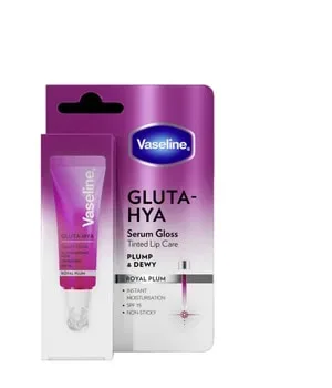 Vaseline Gluta-Hya Lip Serum Gloss Lippenbalsam 10 g Royal Plum