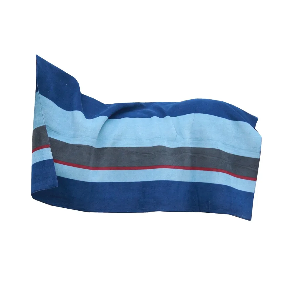 Kentucky Horsewear Heavy Fleece Rug square Fleecedecke gestreift