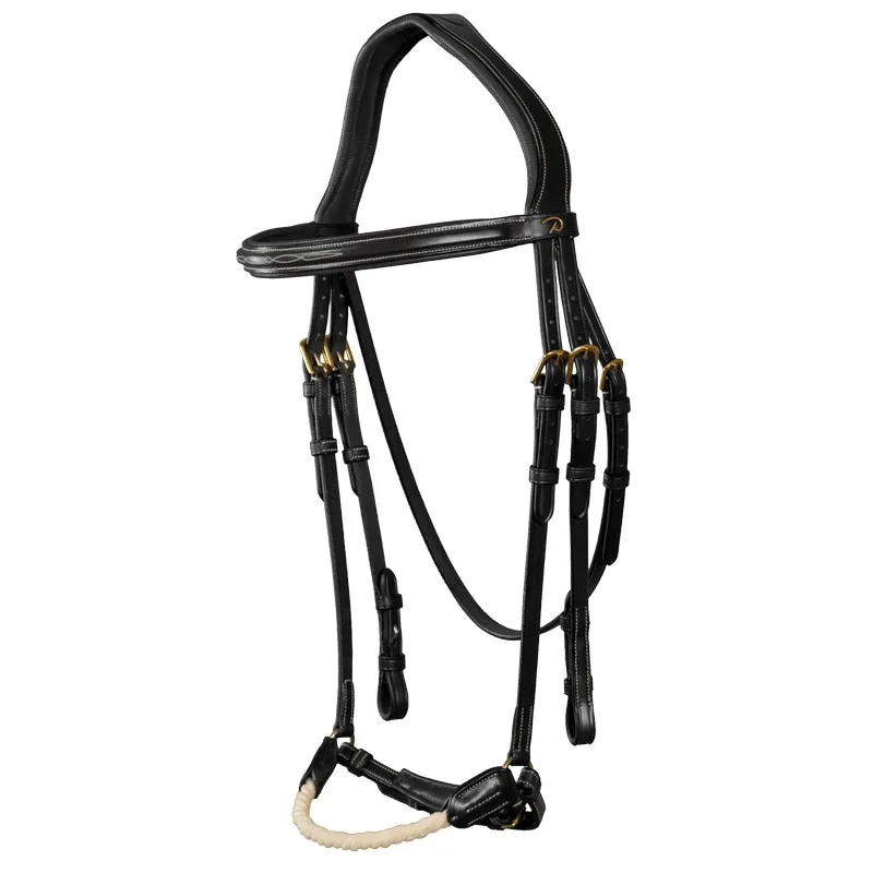 Dyon DCollection Rope Drop Trense Strickreithalfter hannoveranisch