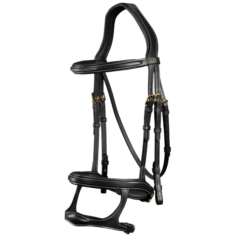 Dyon DCollection Double Noseband Trense doppeltes Reithalfter