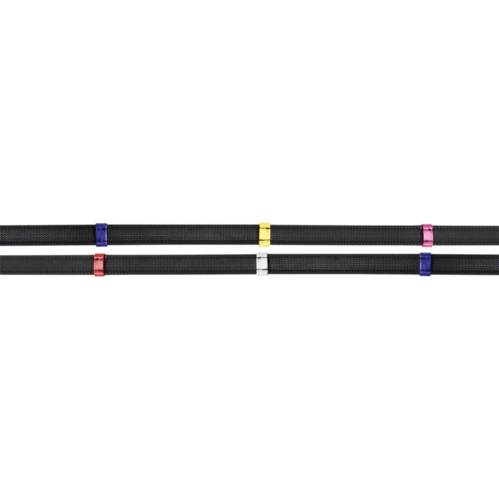 Waldhausen AntiSlipZügel mit bunten Stegen, XLine