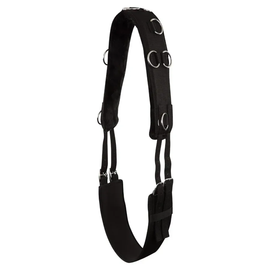 BR Longiergurt Premiere Pelz Schwarz