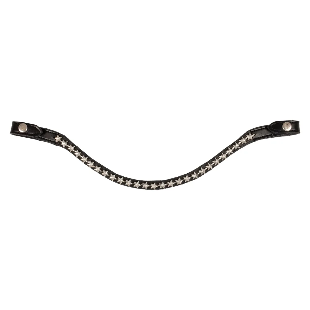 Acavallo Stirnband mit Sternen Strass Crystal