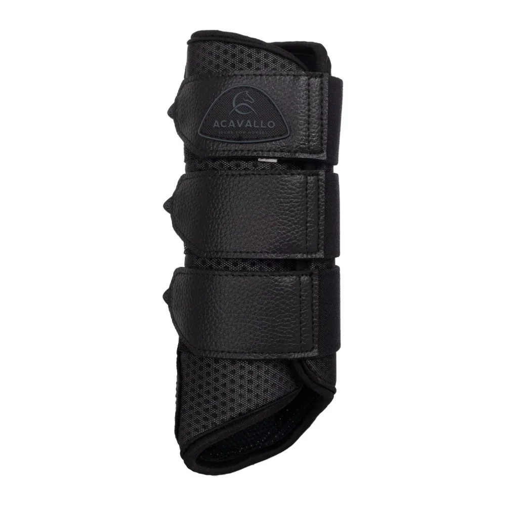 Acavallo Hintergamaschen aus perforiertem Neopren