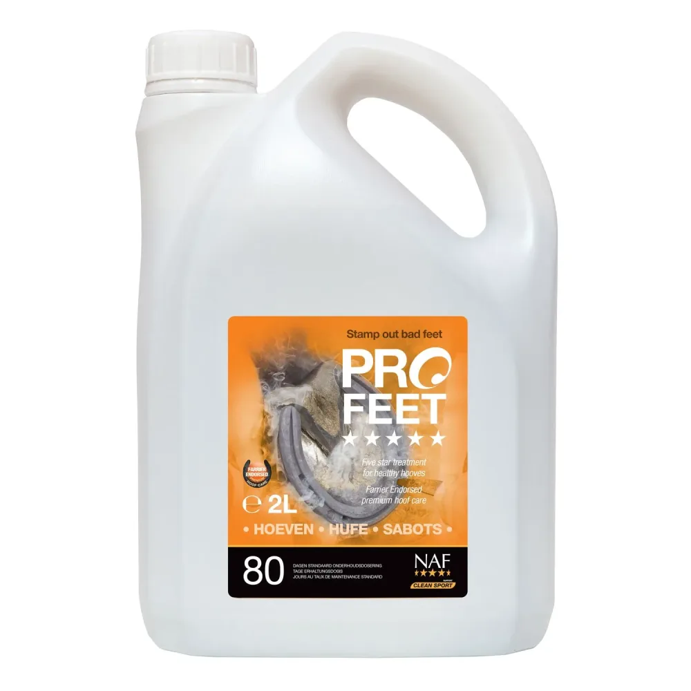NAF ProFeet Liquid langfristiger Schutz gegen rissige und brüchige Hufe
