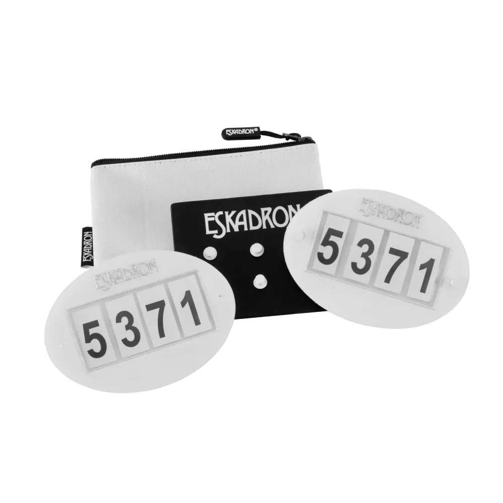 Eskadron Basic QuickPin 4 Startnummern Set
