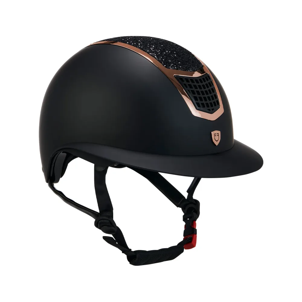 Equestro Eclipse Stone Mat Strass Reithelm