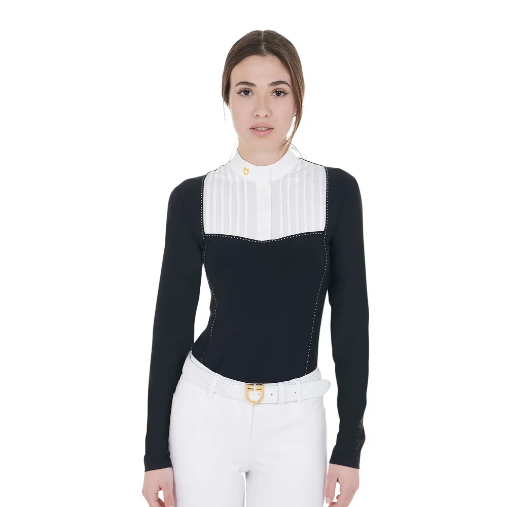 Equestro slim fit Turniershirt Damen