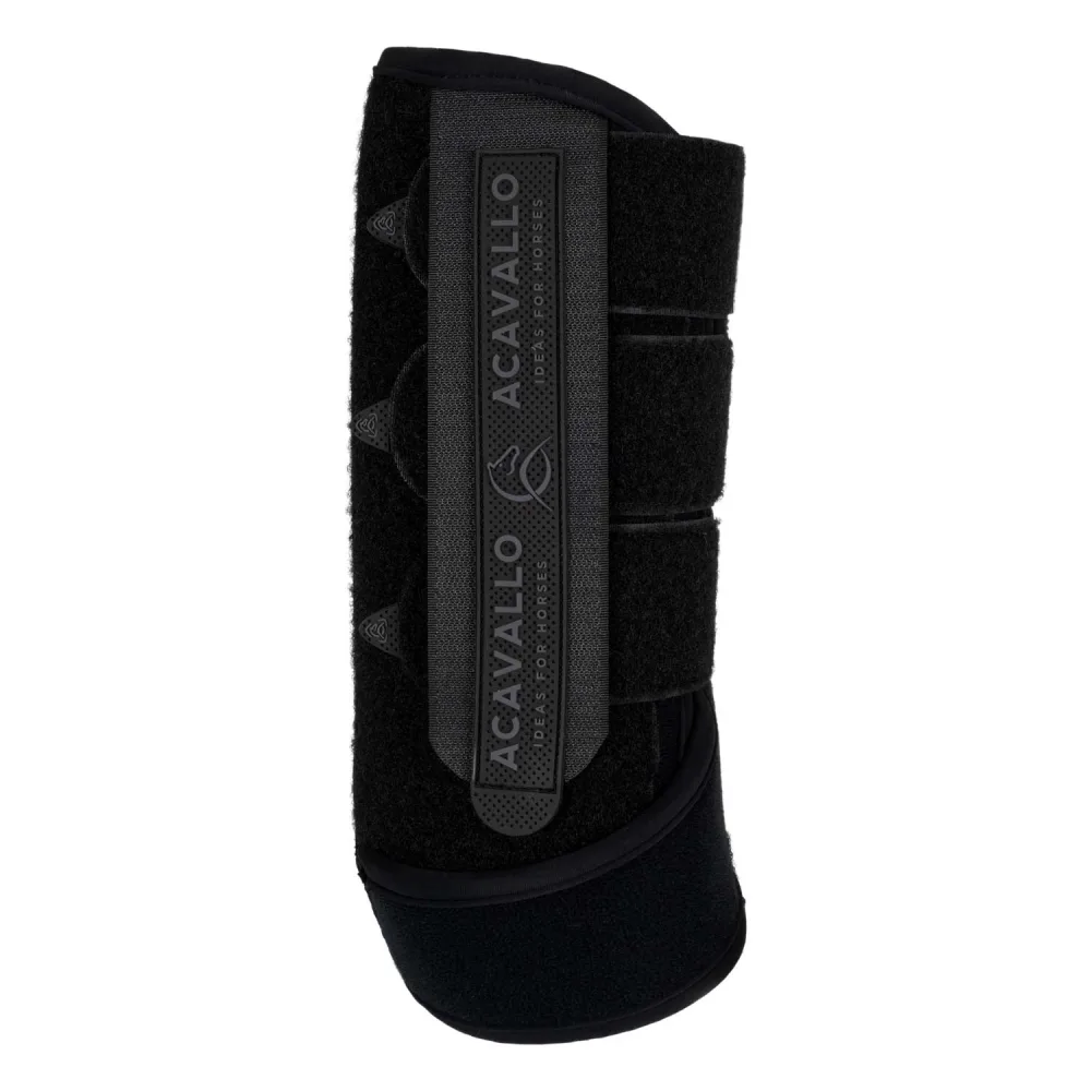 Acavallo New Respira Neopren Gamaschen mit Geleinlage vorne