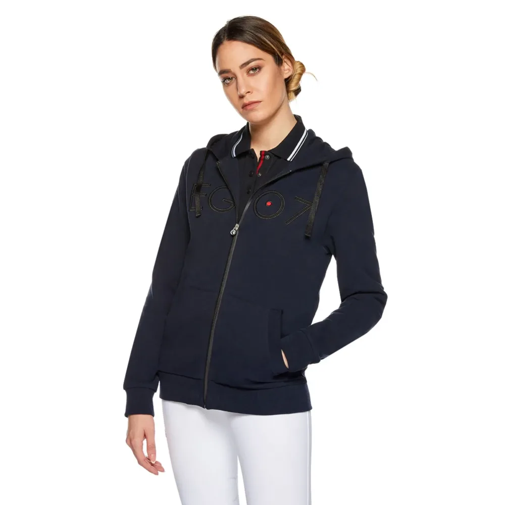 EGO7 Sweatshirtjacke mit Kapuze Damen