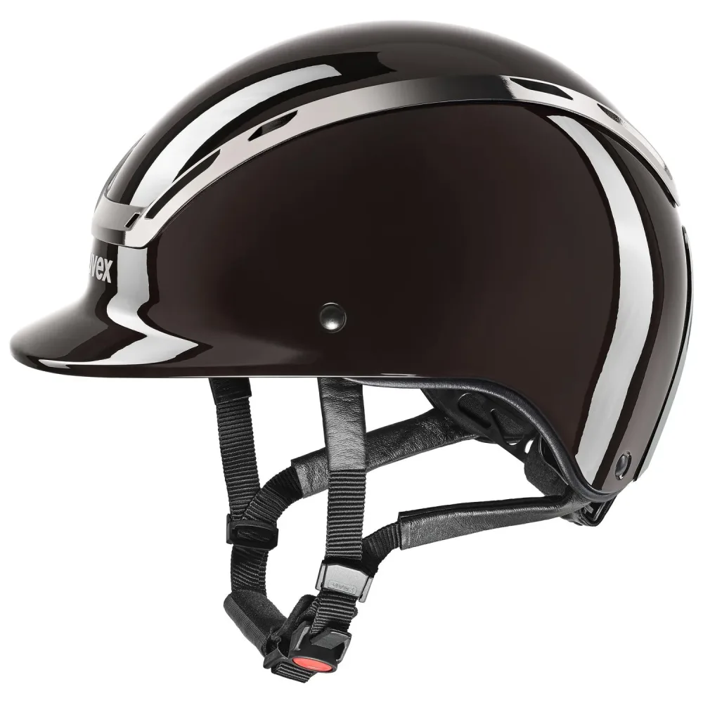 UVEX Exxeed shiny chrome Reithelm