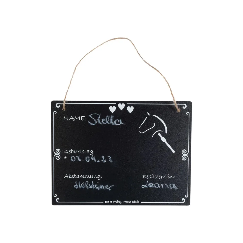 HKM Stallschild Hobby Horsing