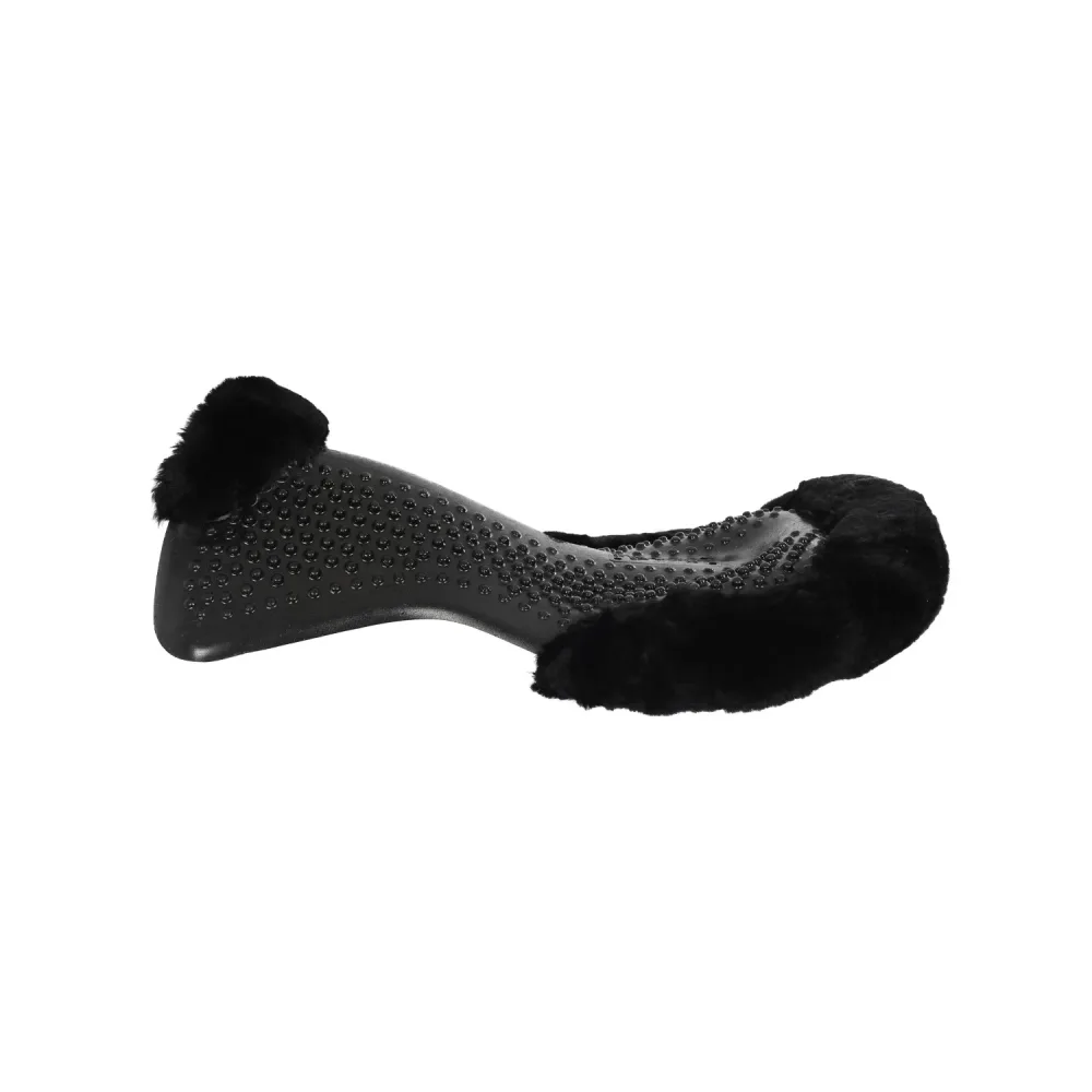Acavallo Gel Pad Massage mit Schaffellrand