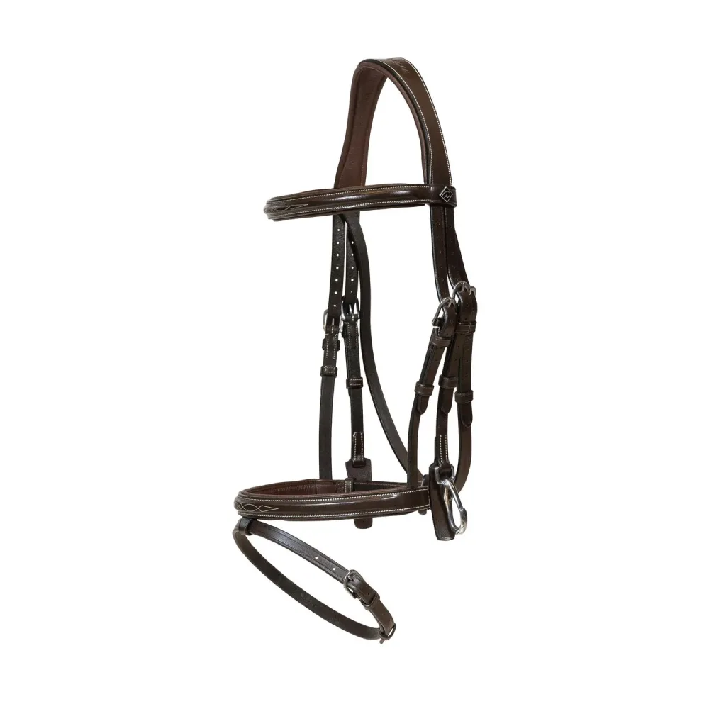 Dyon Trense mit kombiniertem Reithalfter und Karabiner WBD
