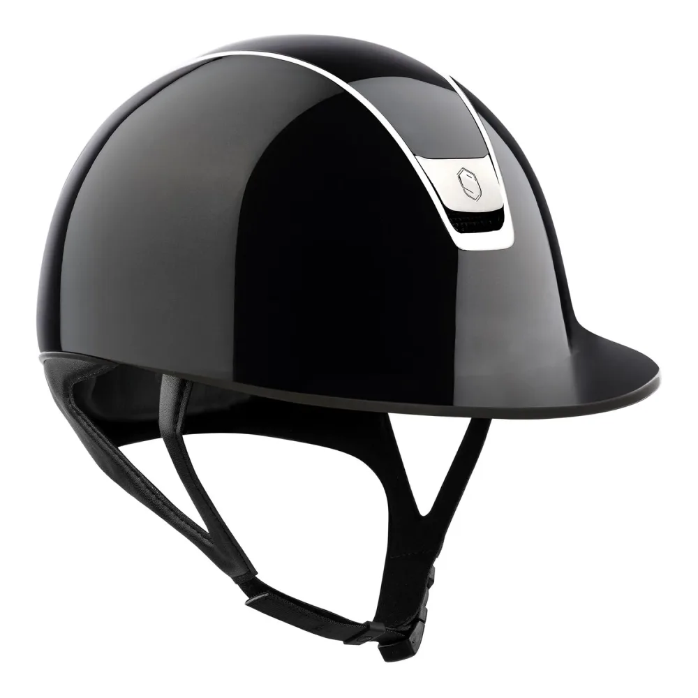 Samshield 2.0 Shadowglossy Reithelm inkl. Liner - schwarz, Größe 54 S
