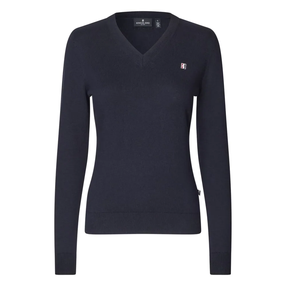 Kingsland Classic Vneck Pullover Damen