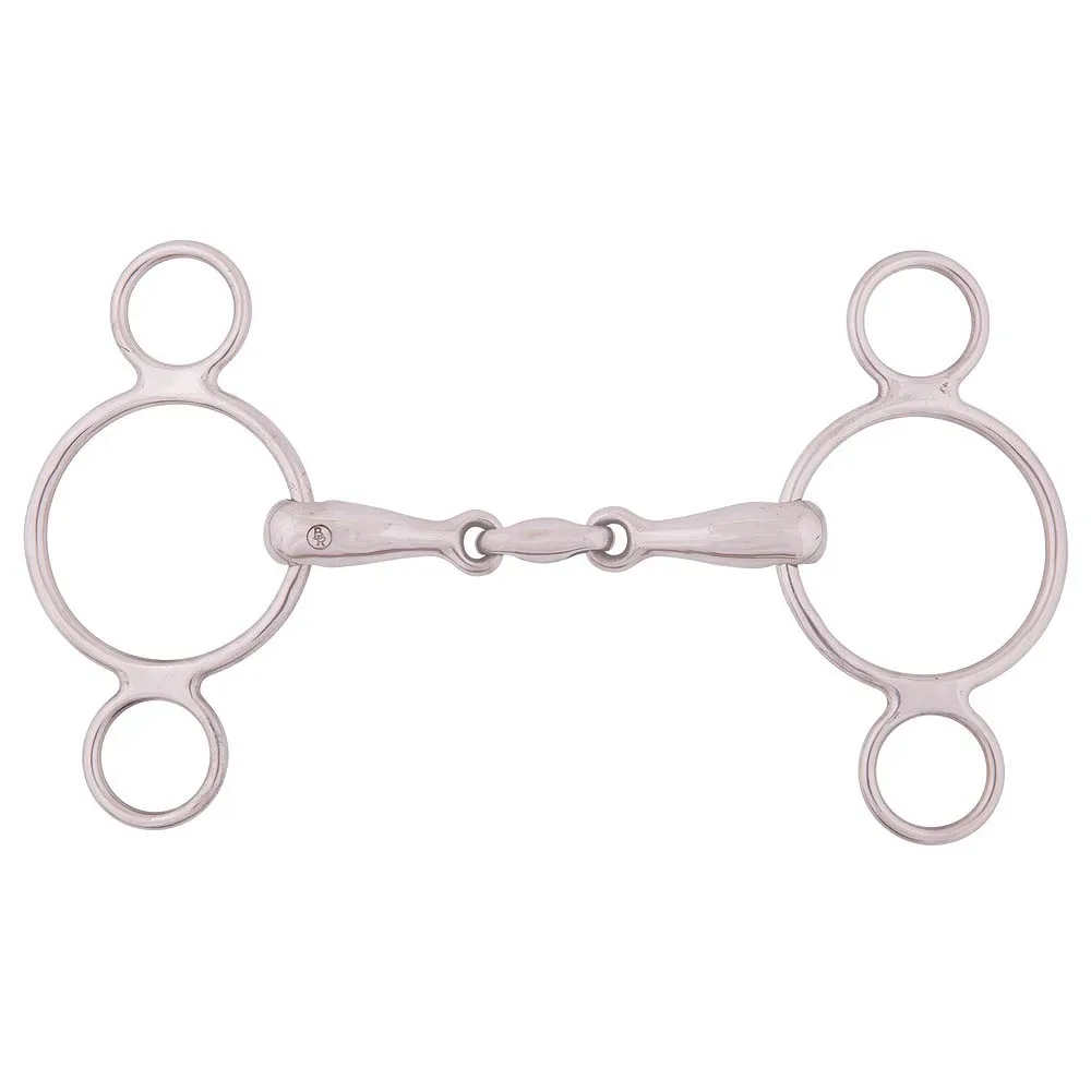BR 3Ringtrense doppelt gebr. 18mm massiv rostfrei