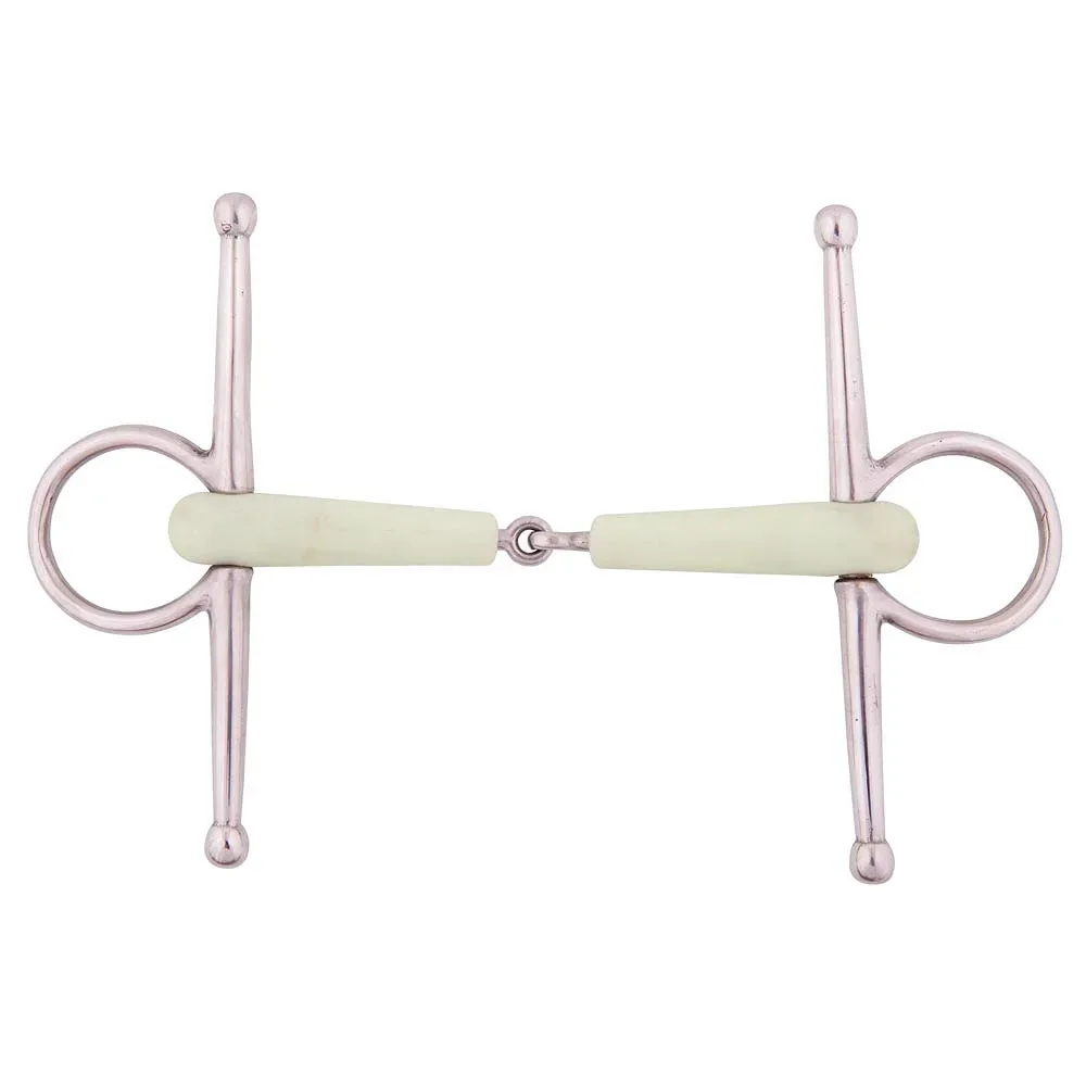 BR Knebeltrense Apple Mouth einfach gebrochen rostfr. 18mm