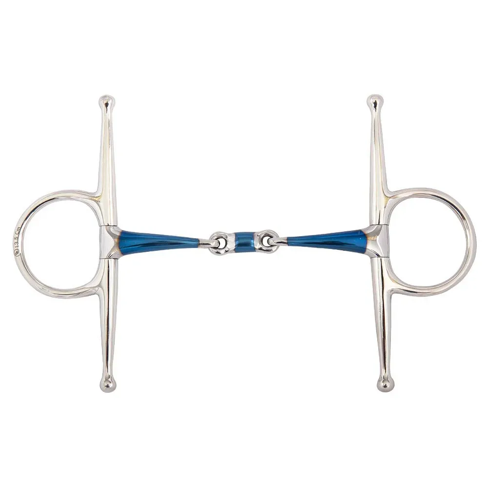BR Knebeltrense Sweet Iron doppelt gebrochen 14mm curved