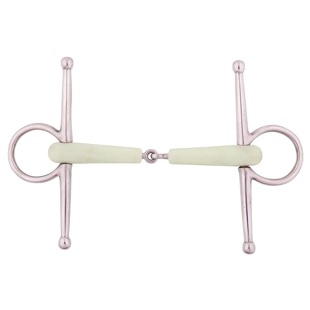 BR Knebeltrense Apple Mouth einfach gebrochen 15mm