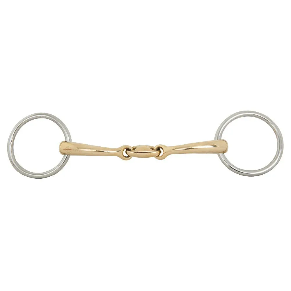 BR Unterlegtrense Soft Contact doppelt gebrochen 10mm curved