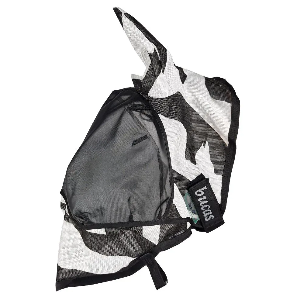 Bucas BuzzOff Zebra Mask & Ears Fliegenmaske