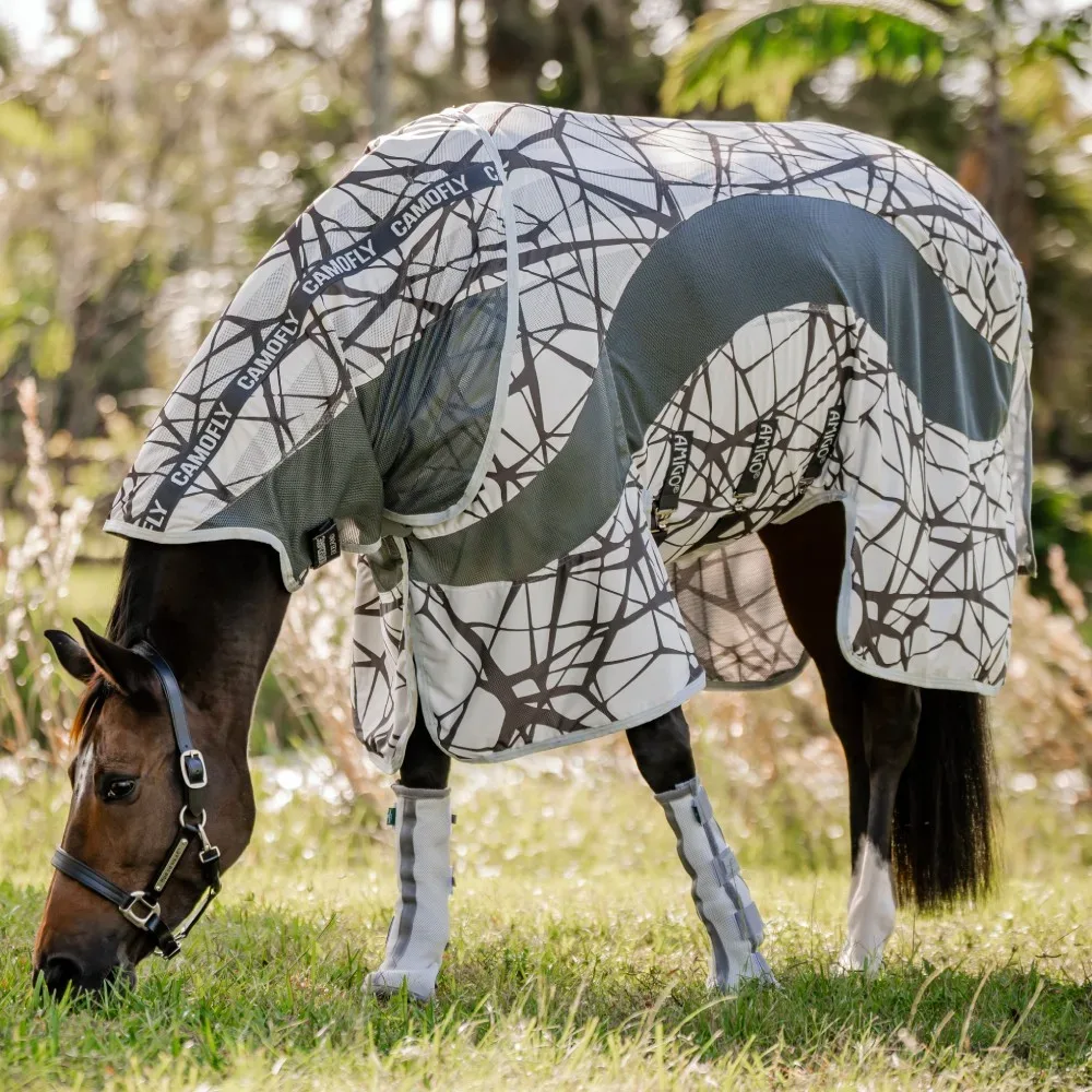 Horseware Amigo CamoFly Plus Fliegendecke