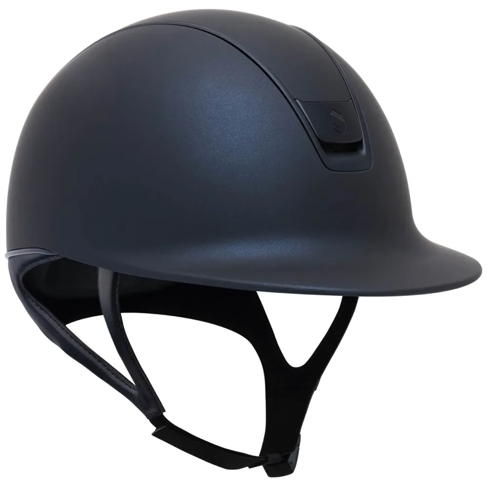 Samshield Shadowmatt 2.0 Darkline Reithelm inkl. Liner - blau, Größe 53 S