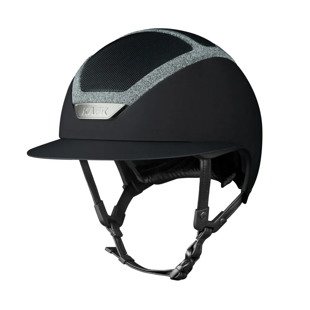 KASK Star Lady Chrome Swarovski Frame Reithelm inkl. Liner