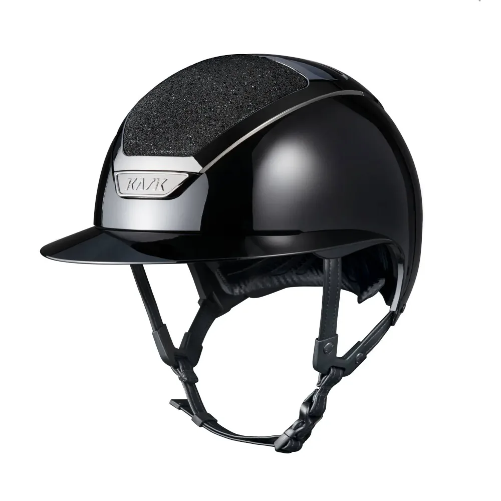 Kask Star Lady Pure Shine Swarovski Carpet Reithelm