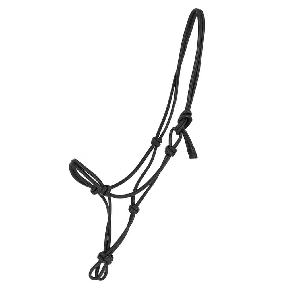 QHP Knotenhalfter Leder Liberta