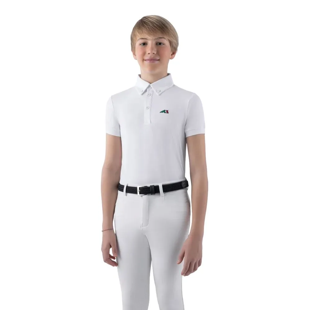 Equiline Jeremyk Turnierpoloshirt Jungen