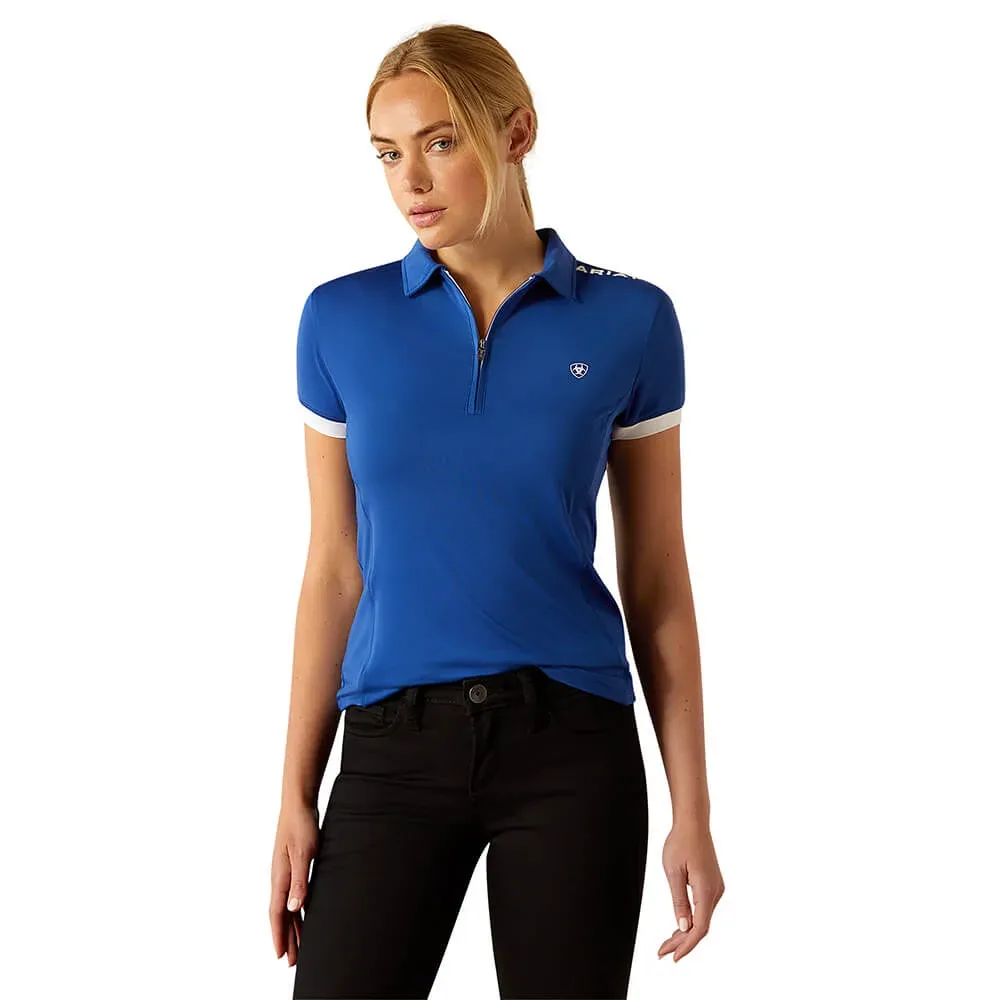 Ariat Bandera Team 14 Zip Polo Damen