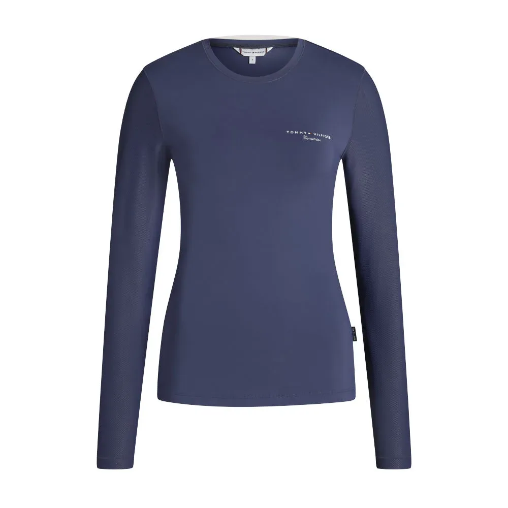 Tommy Hilfiger Equestrian Adel Sunguard Langarmshirt Damen