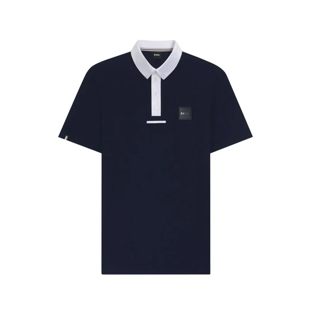 BOSS Equestrian Marty Turniershirt Honey Comb Herren