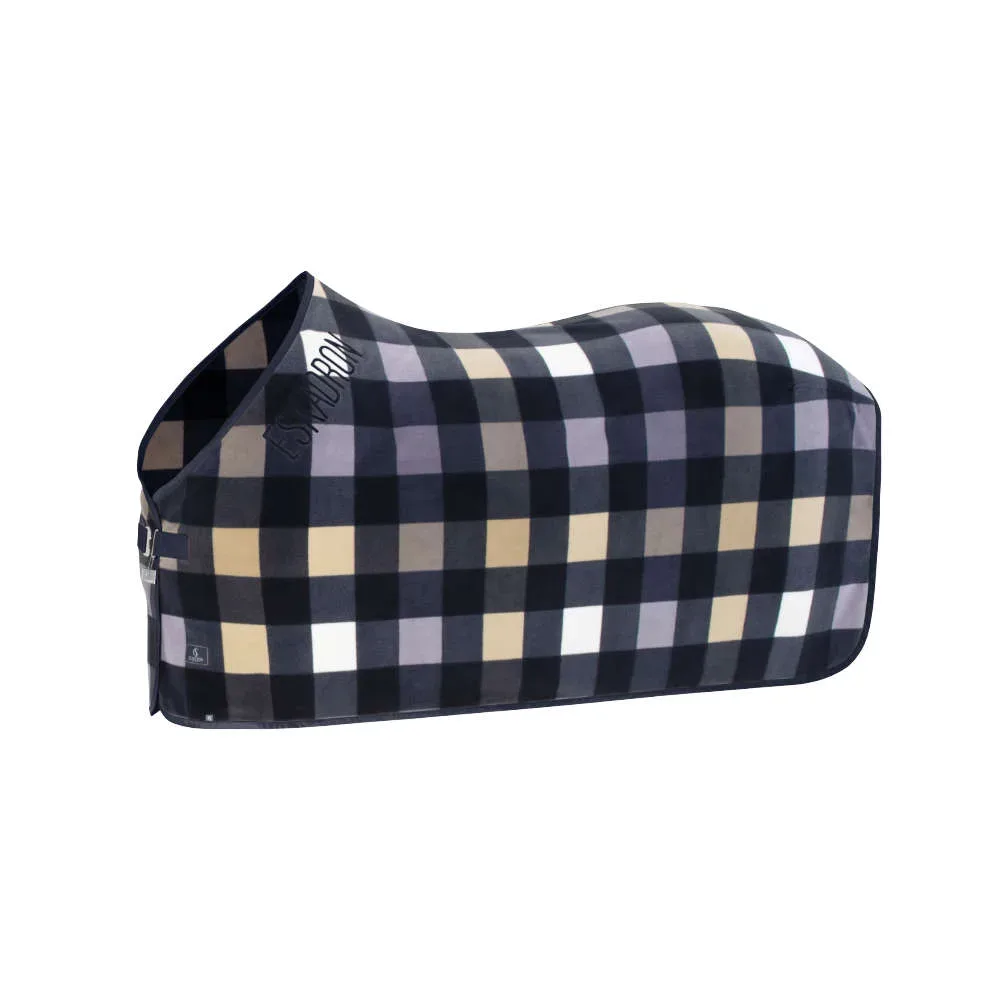 Eskadron Classic Sports 26 Fleece Check Abschwitzdecke