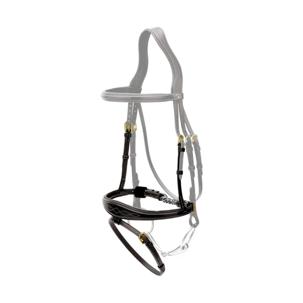 Dyon Anatomischer Sperrnasenriemen mit Kette DY Collection