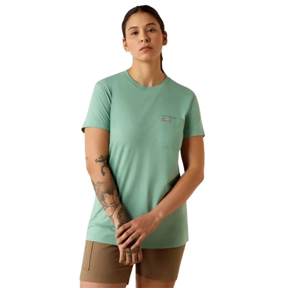 Ariat Rebar Workman Field Dog TShirt Damen