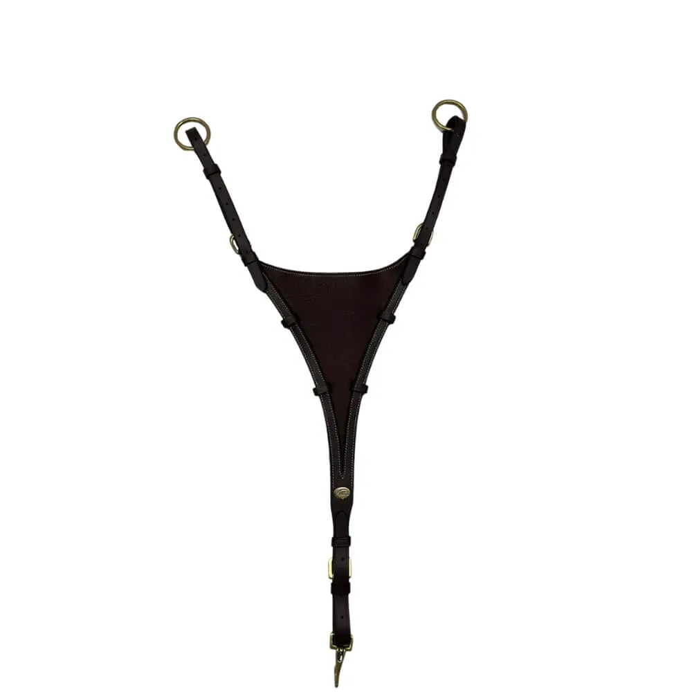 HFI Geschlossene Martingalgabel aus weichem Leder