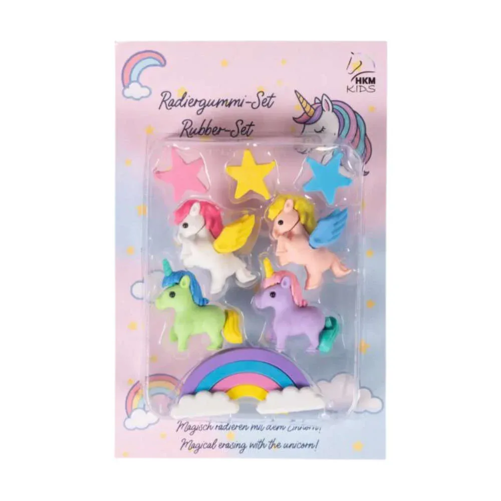 HKM RadiergummiSet Unicorn